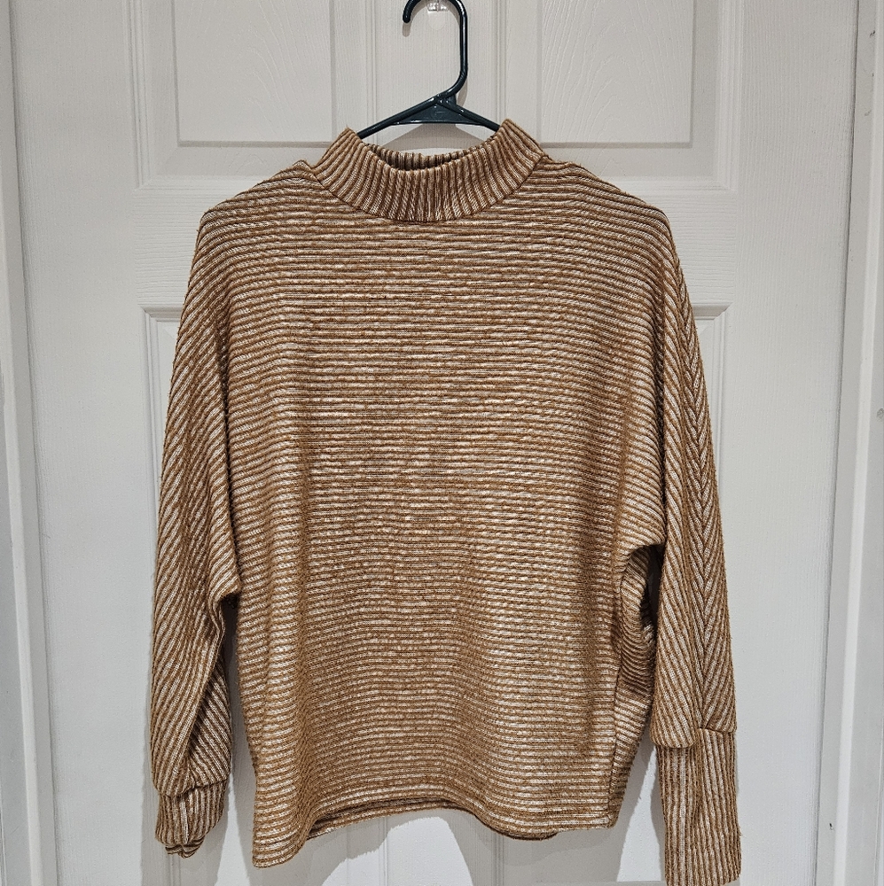 Orange Striped Sweater - Urban Outfitters - Large